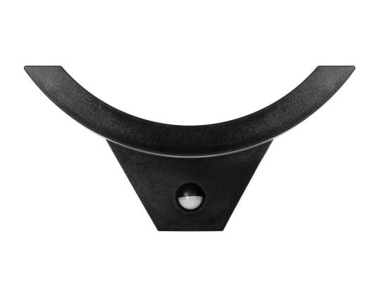 SPINEL LED 10W. садове освітлення з датчиком руху 140°. 800lm. IP54. 4000K. IK10. чорний