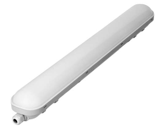 HYZ LED NEU 18W. hermetische Leuchte. 1800lm. IP65. IK08. 4000K. ABS/PC