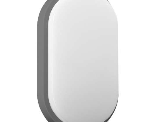 NEFRYT LED 15W. tuinverlichting. 1100lm. IP54. 4000K. grijs
