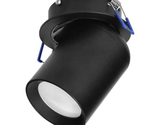 MALTA SP 1. luminaire encastré mural et plafond. GU10 max. 12W. noir