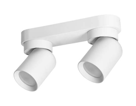 MALTA SP 2. luminaire mural et plafond. GU10 max. 2x12W. IP20. blanc