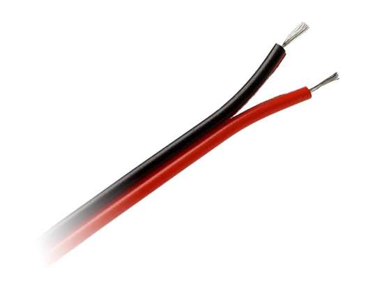 Przewód do taśm LED. 2x0.35mm2. 25m