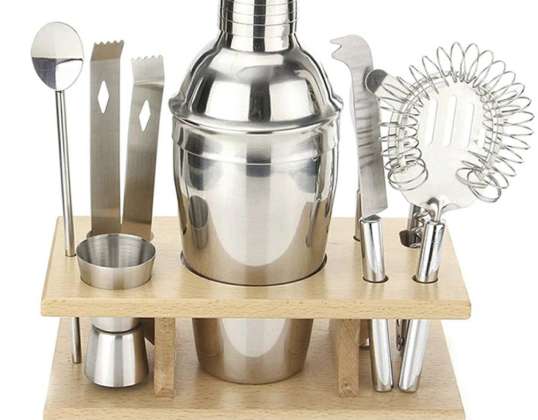 AG139B Barkeeper Set Ständer 9-teilig
