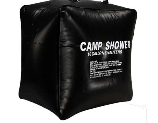 AG242A Solar Camping Shower 40L