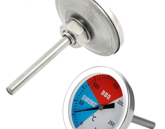 AG254D Thermometer for Grill Smoker 2in1