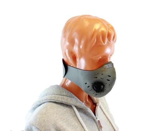AG303C Sports Mask Smog Gray