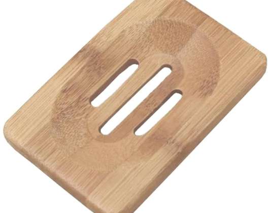 AG316L Porte-savon en bambou