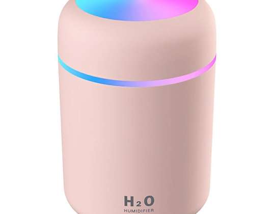 AG354H Humidificateur d'air LED rose
