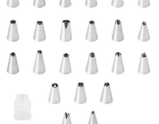 AG406G Set of 24 Piping Nozzles