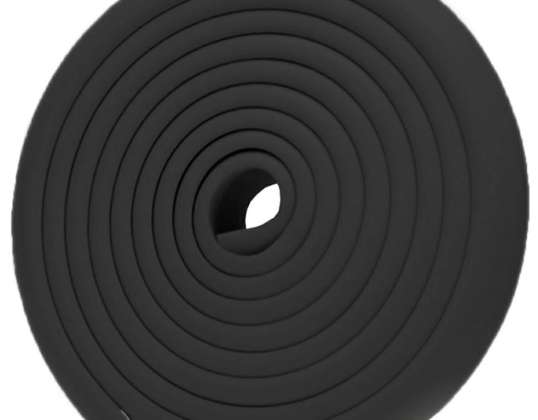 Nastro di sicurezza AG444B Trombe nere spesse 2m