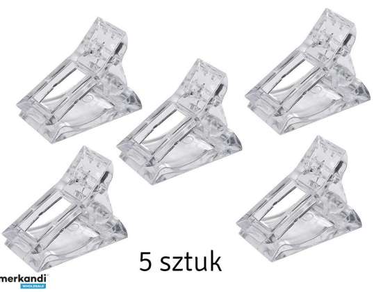 AG599C Nail Form Clips 5pcs