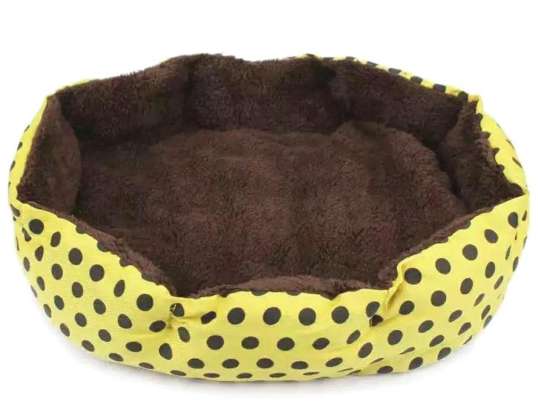 AG602I Lit avec Coussin Jaune 35x37