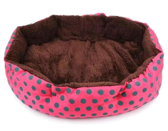 AG602J Lit avec coussin rouge 35x37