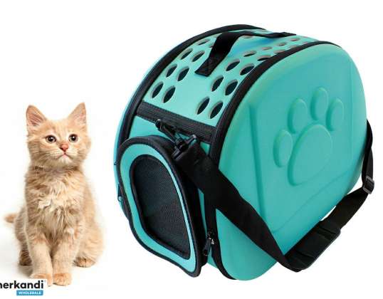 AG644J Transporteur chat chien bleu XXL