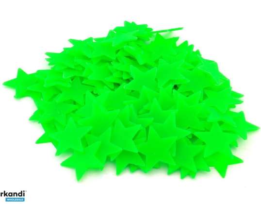 AG683 Étoiles fluorescentes 100 pièces