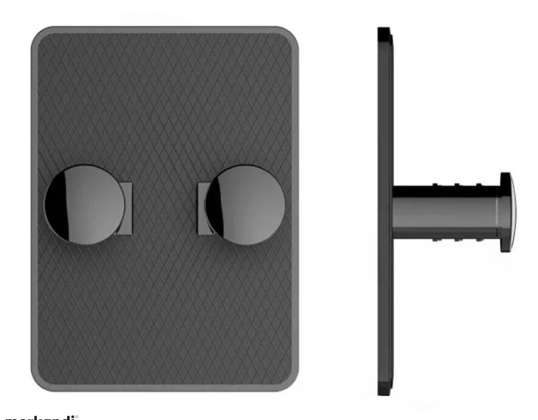 AG807 Support pour rasoir noir