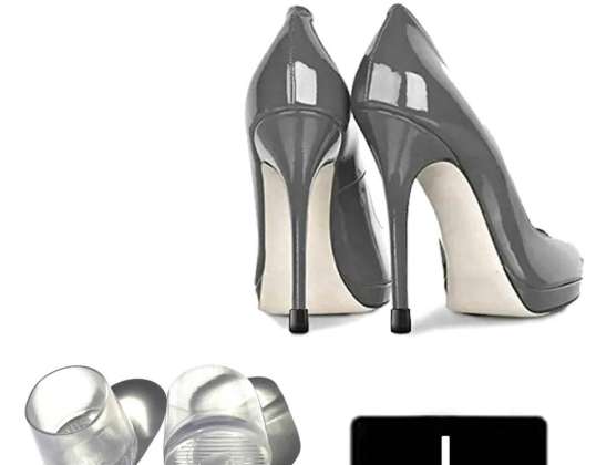 AG836D Protections pour talons taille L   transparentes