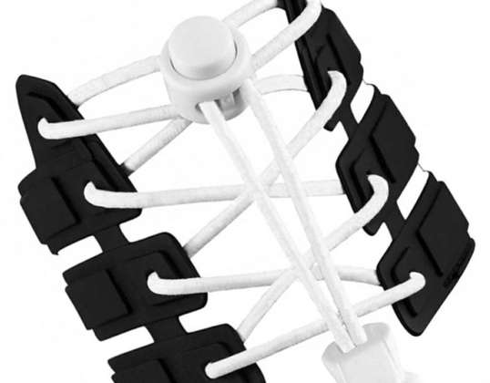 AG842A Laces with Lock White