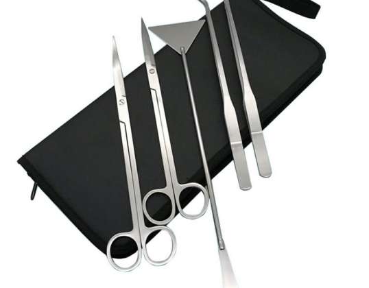 AG85G Set de scule pentru acvariu 5 buc