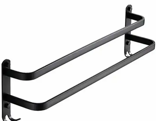 AG988 Porte-serviettes mural 60cm