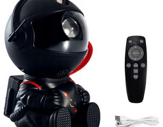 AK235C Astronauta Star Projetor Preto