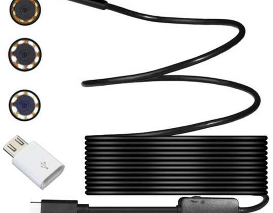 AK252B Endoskop Kamera 5,5 mm usb c 5m