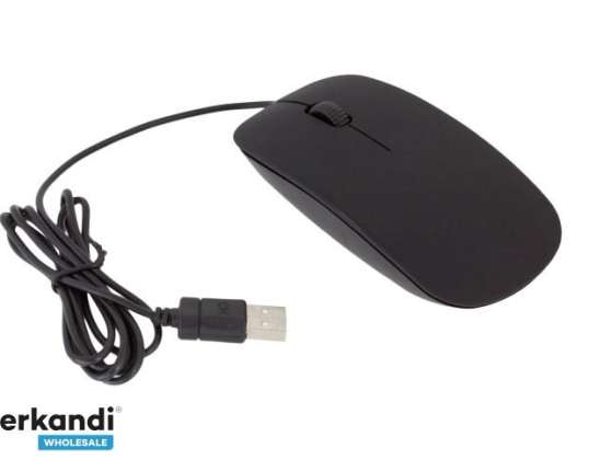 AK278A Black Slim Optical Mouse