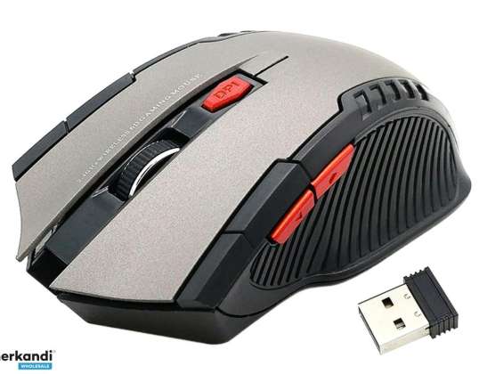 AK303B Trådløs gamingmus silv
