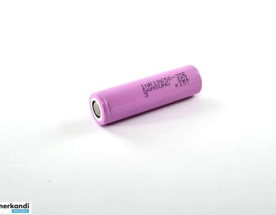 Batterie Samsung 3500mAh INR18650 35E plat positif