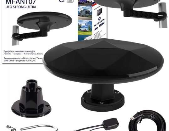 Antenne Mistral MI-ANT07 UFO Strong Ultra Noire
