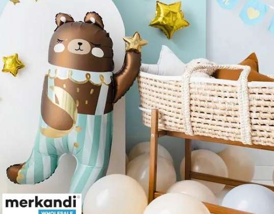 Globo de aluminio Osito de peluche 55cm x 90cm