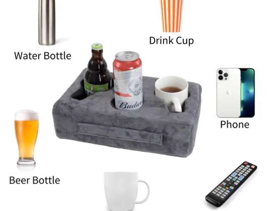 Portavasos Almohada Cojín Para Sofá