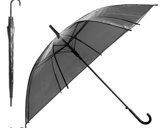 BQ13G Parasol noir transparent