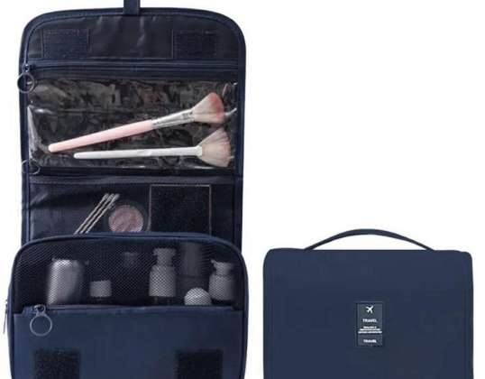BQ59A Trousse de voyage cosmétique bleue