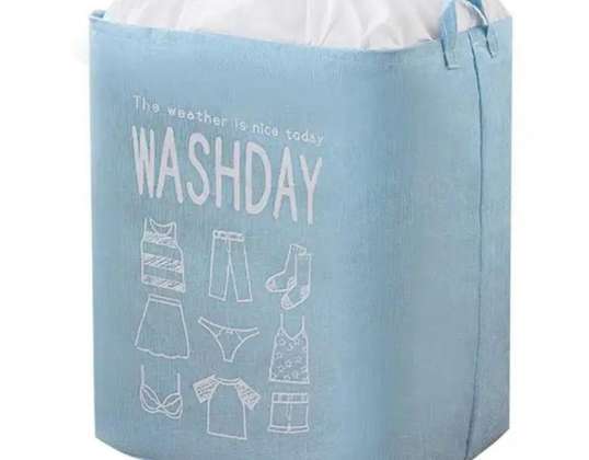 BQ66B Laundry Bag Container Blue
