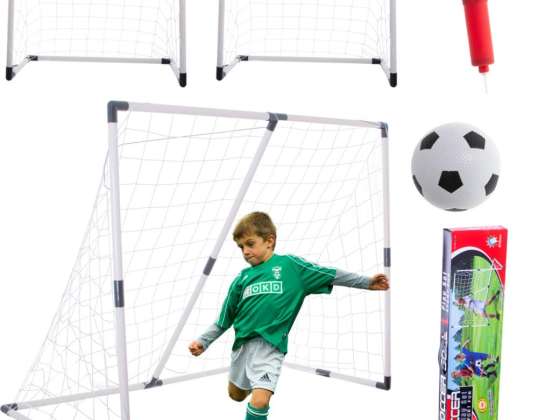 Mål for barnefotball 2-i-1 185x120x70cm