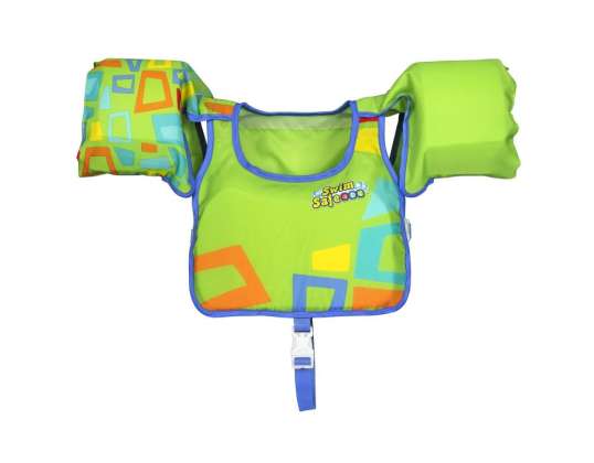 Swimming vest BESTWAY Aquastar Swim Pal 32174   green