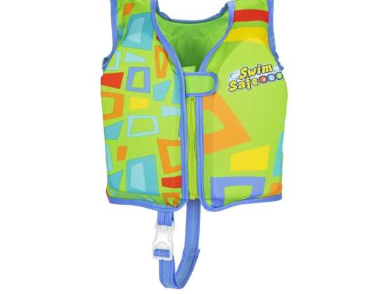 BESTWAY Aquastar Swim Vest   S M   green