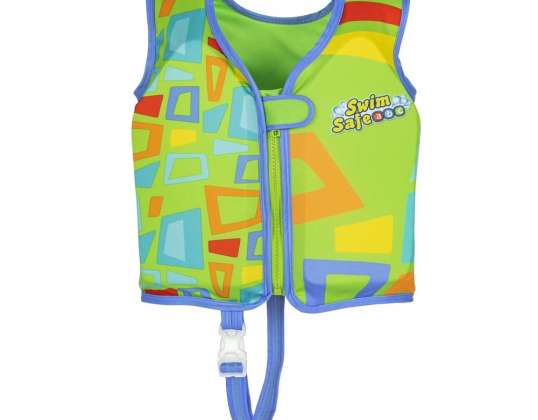 Plavecká vesta BESTWAY Aquastar Swim Vest - M-L - zelená