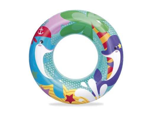 Nafukovací kruh BESTWAY Θαλάσσιο Πλάσμα - 51 cm - bílý