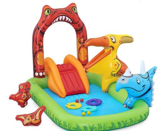 Lekesenter for barn BESTWAY Jurassic Splash 241 x 140 x 137 cm