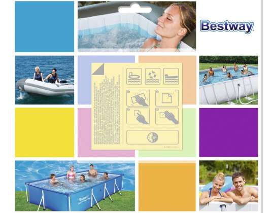Zelfklevende patches voor boten en zwembaden BESTWAY