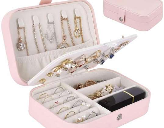 CA21 Caja Organizadora de Joyería Rosa