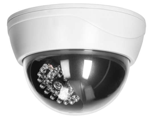 Falsa cámara dome de CCTV con infrarrojos