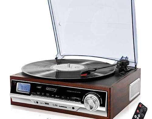CR 1168 Platine vinyle avec radio et bluetooth / mp3 / usb / sd / enregistrement