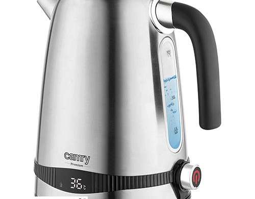 CR 1291 Metal kettle 1.7l with lcd &amp; temperature control