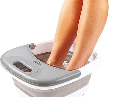 CR 2174 Zusammenklappbarer Fußmassager