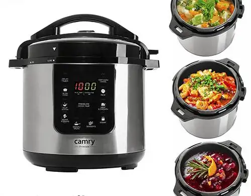 CR 6409 Multifunction Electric Pressure Cooker