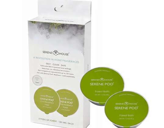 GEURENDE WASWAS 2 STUKS AROMATHERAPIE PREMIUM FOREST NATUURLIJKE WAX 2 STUKS FOREST