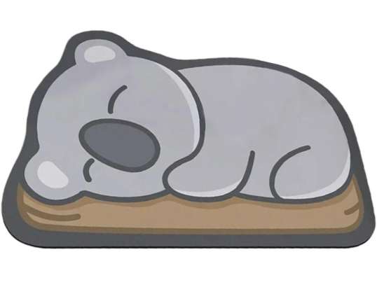DA163A Tapis de bain à séchage rapide koala
